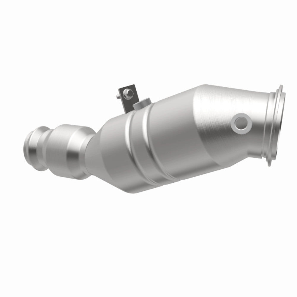 MagnaFlow direct-fit catalytic converter fits 2012-2016 BMW 328i, 2013-2016 BMW 328i xDrive, and more, this and 2012-2014 328i 2 L Closed Couple stainless steel CARB compliant 5225
