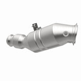 MagnaFlow direct-fit catalytic converter fits 2012-2016 BMW 328i, 2013-2016 BMW 328i xDrive, and more, this and 2012-2014 328i 2 L Closed Couple stainless steel CARB compliant 5225