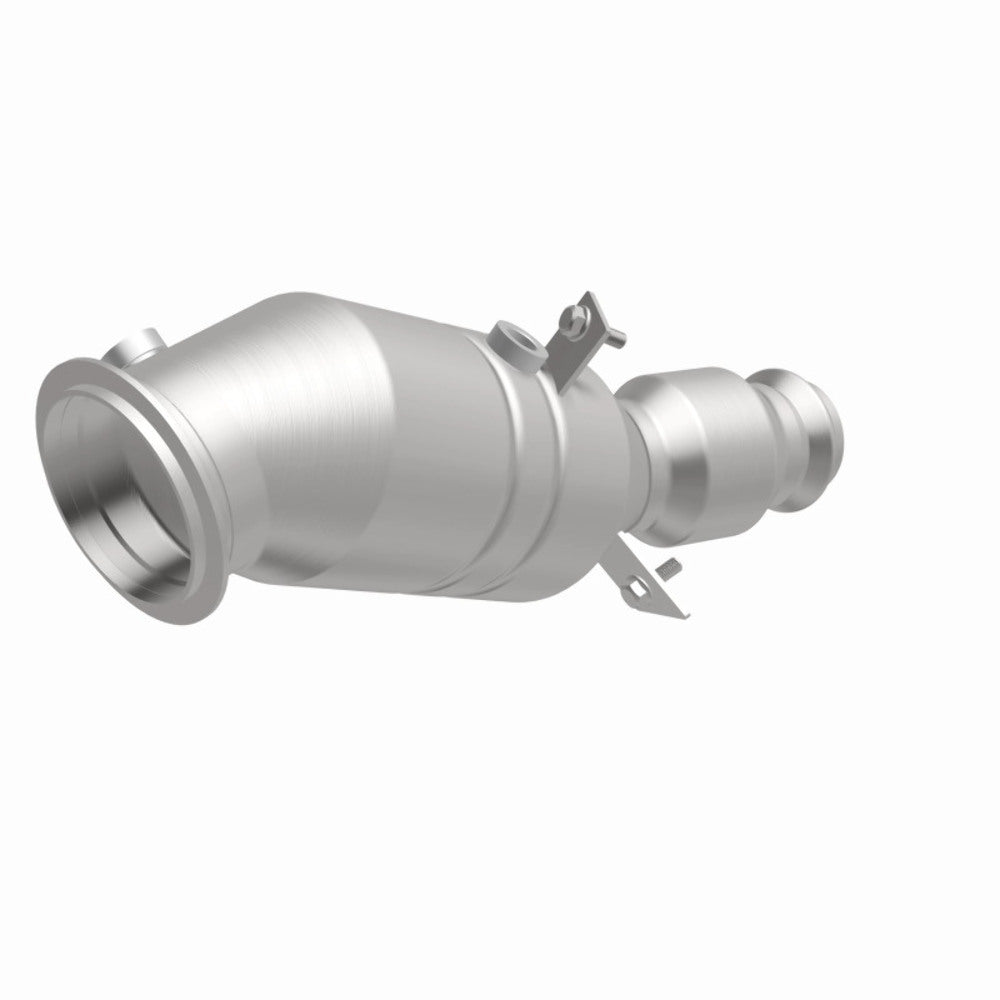 MagnaFlow direct-fit catalytic converter fits 2012-2016 BMW 328i, 2013-2016 BMW 328i xDrive, and more, this and 2012-2014 328i 2 L Closed Couple stainless steel CARB compliant 5225