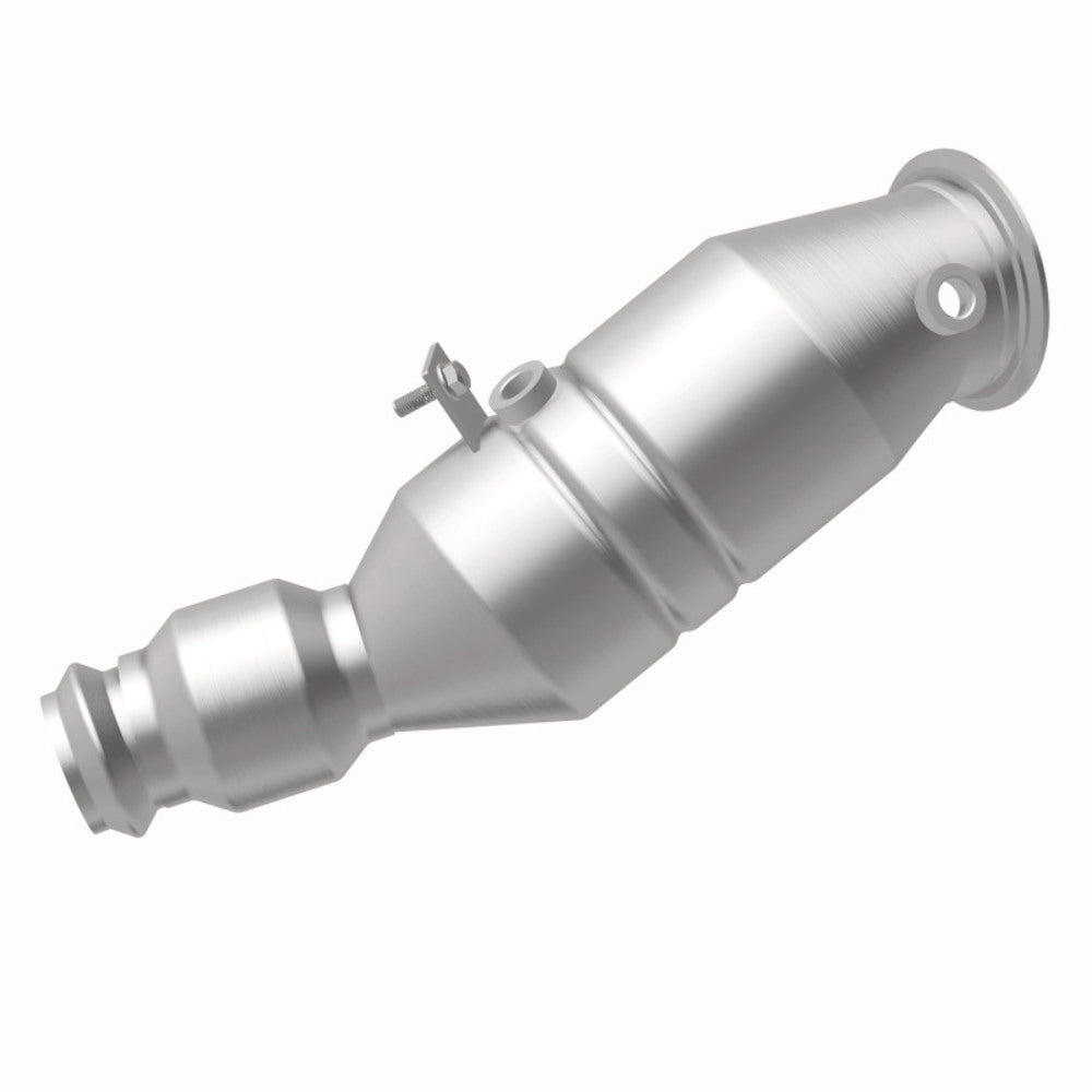 MagnaFlow direct-fit catalytic converter fits 2012-2016 BMW 328i, 2013-2016 BMW 328i xDrive, and more, this and 2012-2014 328i 2 L Closed Couple stainless steel CARB compliant 5225
