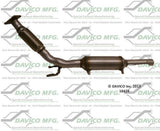 t 2012-2014 Volkswagen Passat Catalytic Converter 18424 Davico Mfg