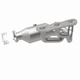 MagnaFlow direct-fit catalytic converter fits 2012-2015 911 H6 3.8 3.8 inch inlet/outlet stainless steel CARB compliant 52388