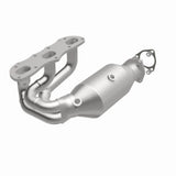 MagnaFlow direct-fit catalytic converter fits 2012-2015 911 H6 3.8 3.8 inch inlet/outlet stainless steel CARB compliant 52388