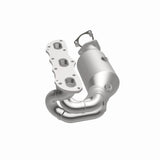 MagnaFlow direct-fit catalytic converter fits 2012-2015 911 H6 3.8 3.8 inch inlet/outlet stainless steel CARB compliant 52388