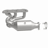 MagnaFlow direct-fit catalytic converter fits 2012-2015 911 H6 3.8 3.8 inch inlet/outlet stainless steel CARB compliant 52388