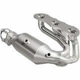 MagnaFlow direct-fit catalytic converter fits 2012-2015 911 H6 3.8 3.8 inch inlet/outlet stainless steel CARB compliant 52390