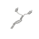 MagnaFlow cat-back exhaust system for 2012-2015 Audi stainless steel polished 19159