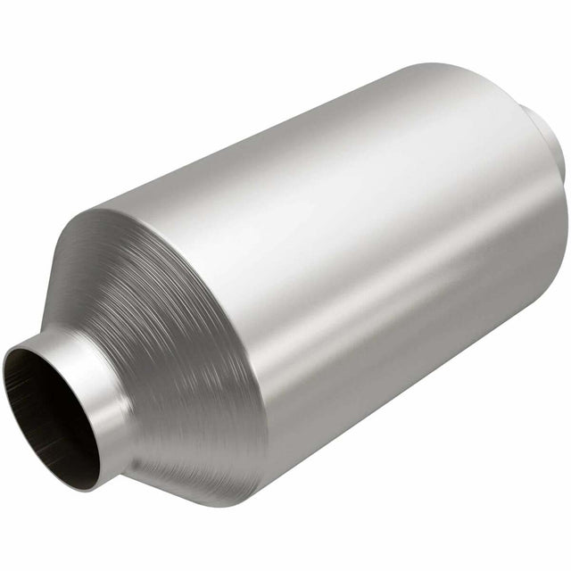 MagnaFlow universal catalytic converter 2.25 inch inlet/outlet stainless steel CARB compliant 5582305