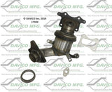 t 2012-2015 Honda Civic Catalytic Converter 17500 Davico Mfg