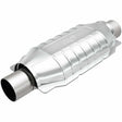 MagnaFlow universal catalytic converter 2.25 inch inlet/outlet stainless steel CARB compliant 5592305