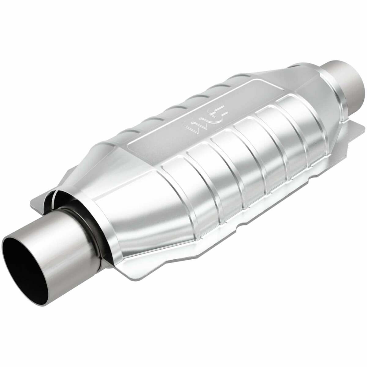MagnaFlow universal catalytic converter 2.25 inch inlet/outlet stainless steel CARB compliant 5592305