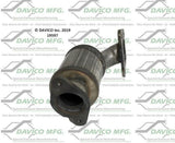 t 2012-2017 Chevrolet Equinox Catalytic Converter 19597 Davico Mfg