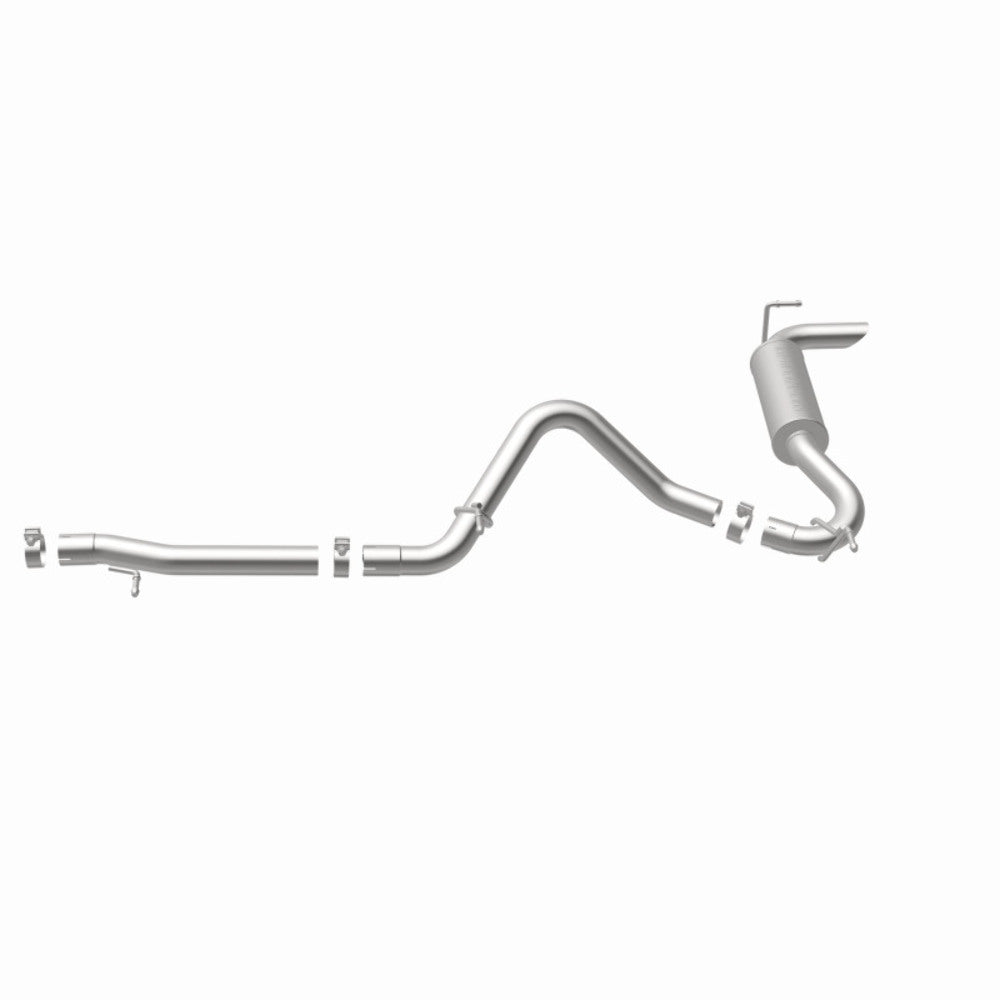 MagnaFlow cat-back exhaust system for 2012-2017 Jeep Wrangler stainless steel 15118