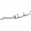 MagnaFlow cat-back exhaust system for 2012-2020 Jeep Wrangler stainless steel polished 19539
