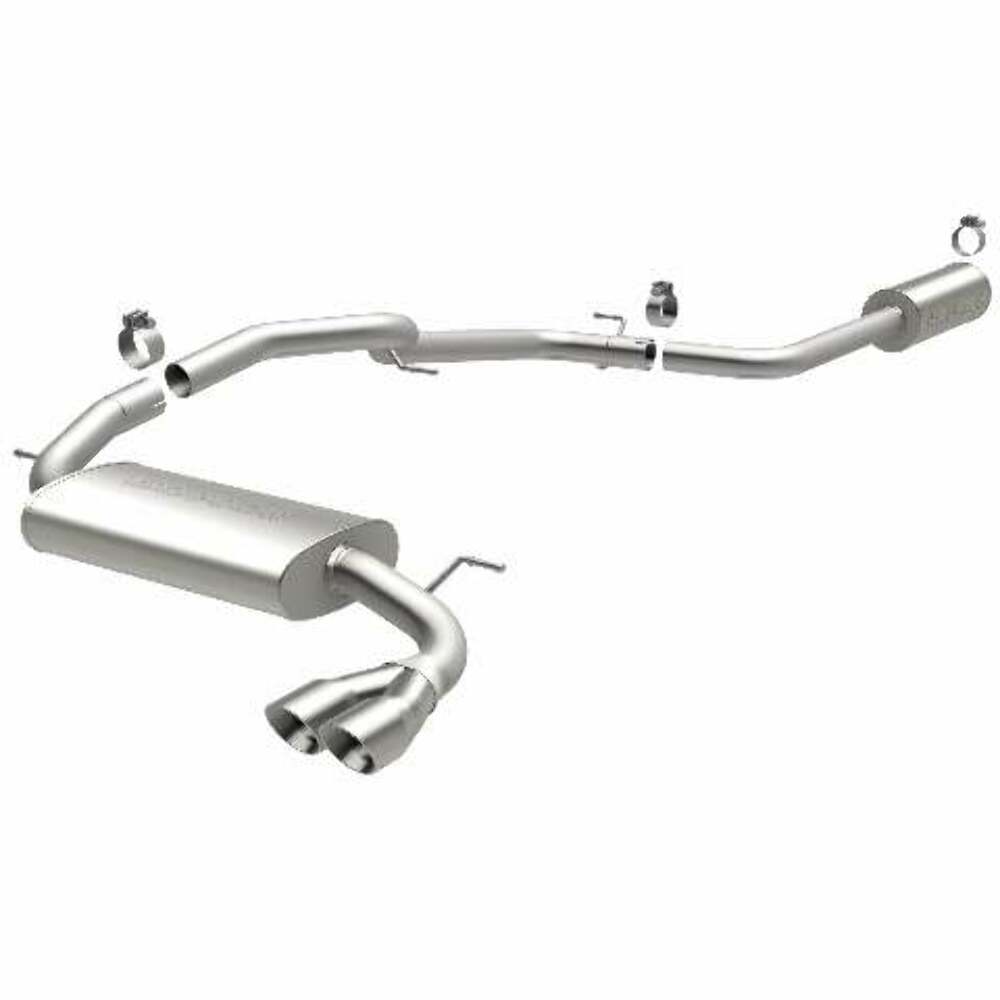 MagnaFlow cat-back exhaust system for 2012-2018 Ford stainless steel polished 15072