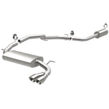 MagnaFlow cat-back exhaust system for 2012-2018 Ford stainless steel polished 15072
