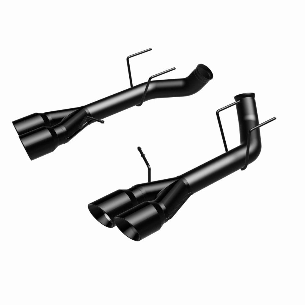 MagnaFlow axle-back exhaust system for 2013-2014 Ford Mustang stainless steel black 15177
