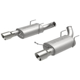 MagnaFlow axle-back exhaust system for 2013-2014 Ford Mustang stainless steel polished 15151