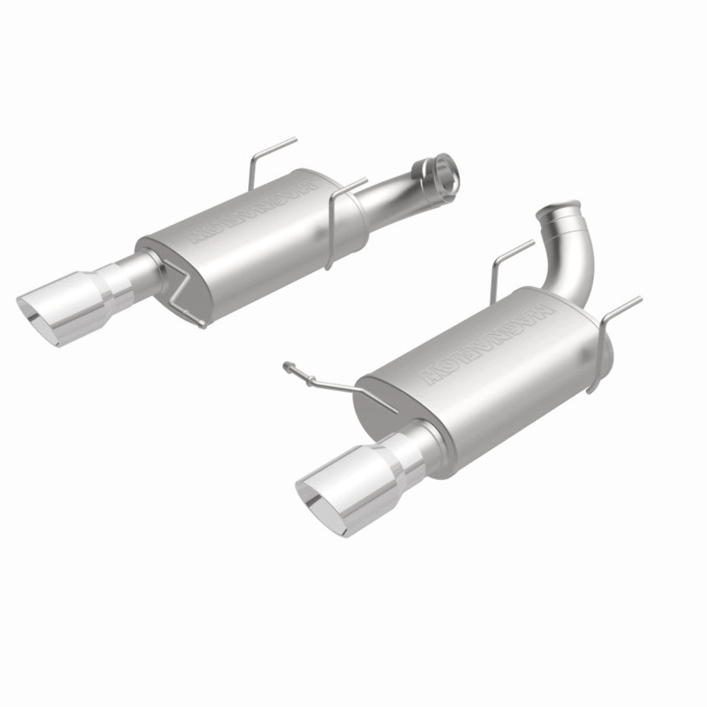 MagnaFlow axle-back exhaust system for 2013-2014 Ford Mustang stainless steel polished 15151