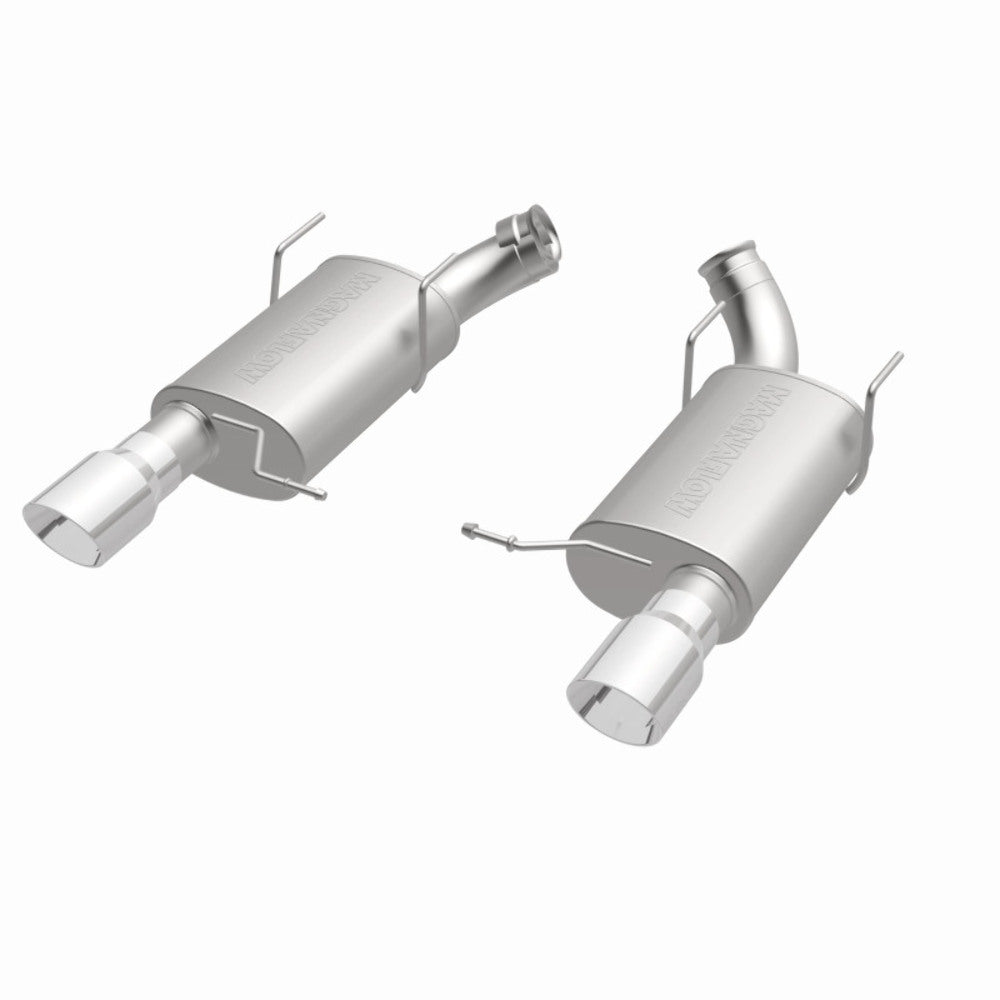MagnaFlow axle-back exhaust system for 2013-2014 Ford Mustang stainless steel polished 15151