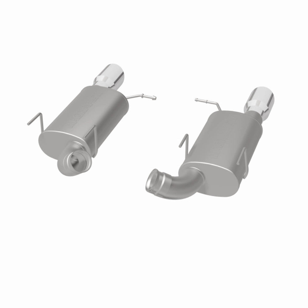 MagnaFlow axle-back exhaust system for 2013-2014 Ford Mustang stainless steel polished 15151