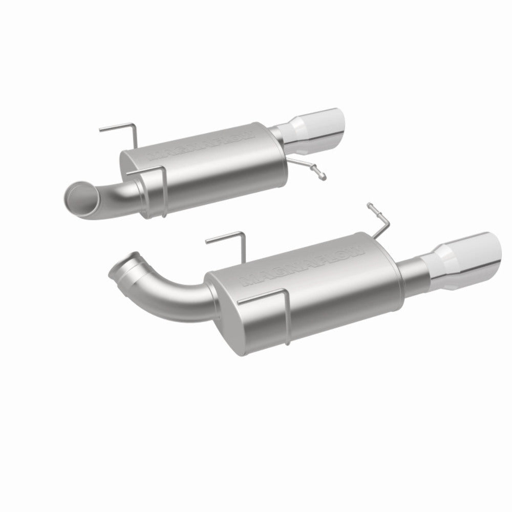MagnaFlow axle-back exhaust system for 2013-2014 Ford Mustang stainless steel polished 15151