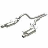 MagnaFlow cat-back exhaust system for 2013-2014 Ford Mustang stainless steel polished 15149
