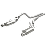 MagnaFlow cat-back exhaust system for 2013-2014 Ford Mustang stainless steel polished 15149