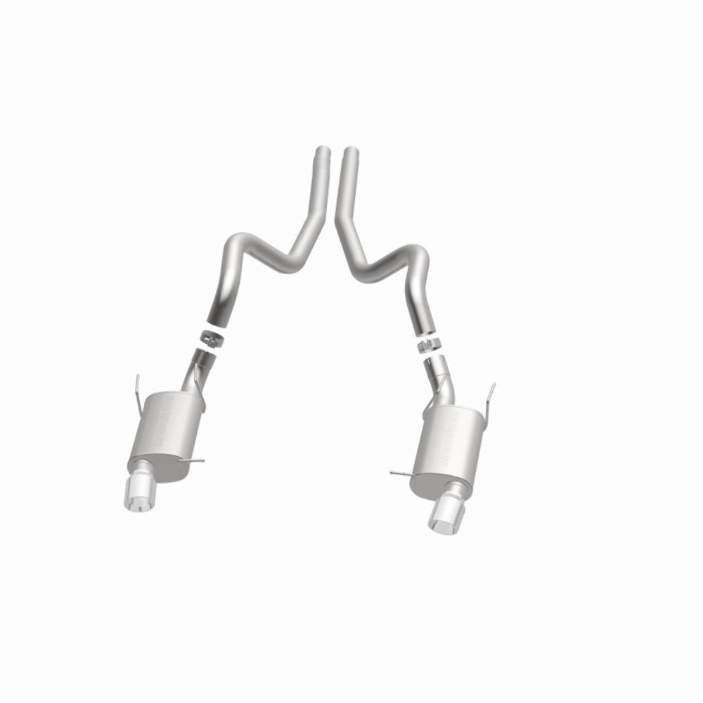 MagnaFlow cat-back exhaust system for 2013-2014 Ford Mustang stainless steel polished 15149