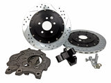 2013-2014 Mustang EradiSpeed Plus Disc Brake Rotors Rear 2262022 slotted