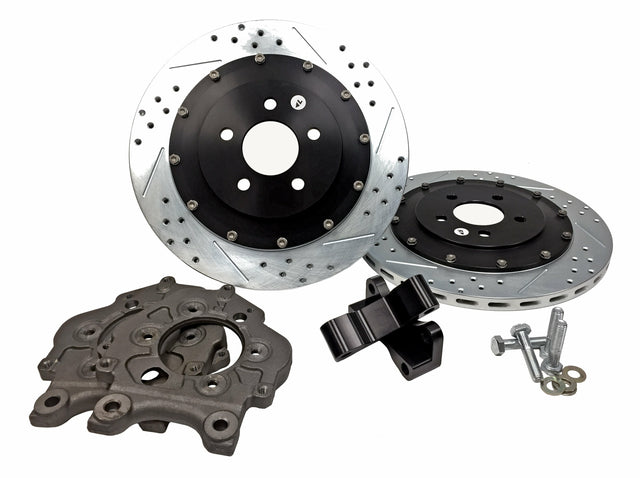 2013-2014 Mustang EradiSpeed Plus Disc Brake Rotors Rear 2262022 slotted