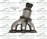 t 2013-2014 Volvo XC90 Catalytic Converter 17362 Davico Mfg