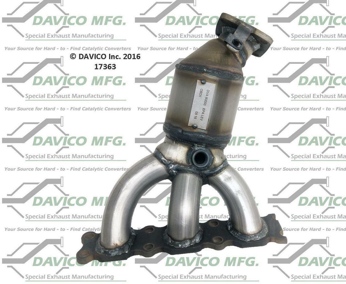 t 2013-2014 Volvo XC90 Catalytic Converter 17363 Davico Mfg