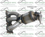 t 2013-2014 Volvo XC90 Catalytic Converter 17363 Davico Mfg