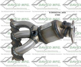 t 2013-2014 Volvo XC90 Catalytic Converter 17363 Davico Mfg