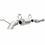 MagnaFlow cat-back exhaust system for 2013-2015 Toyota Tacoma stainless steel polished 17151