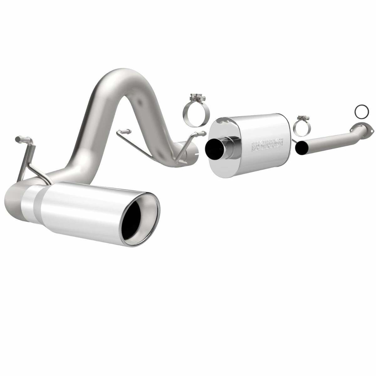 t 2013-2015 Toyota Tacoma System Street Cat-Back 15240 Magnaflow MagnaFlow Exhaust Products
