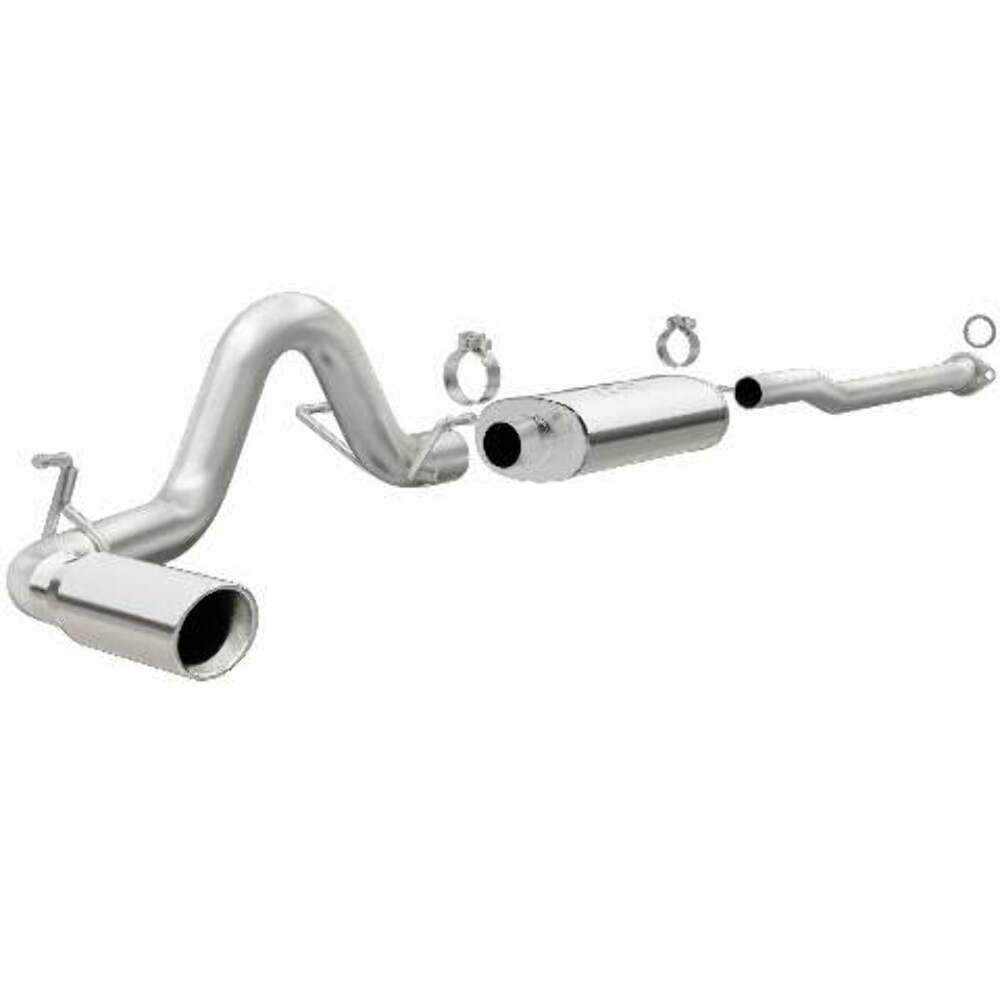 MagnaFlow cat-back exhaust system for 2013-2015 Toyota Tacoma stainless steel polished 15315