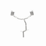 MagnaFlow cat-back exhaust system for 2013-2016 Audi stainless steel polished 15369