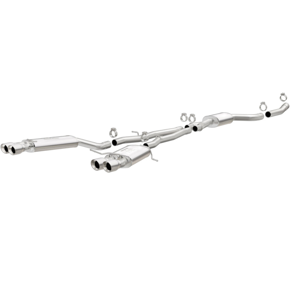 MagnaFlow cat-back exhaust system for 2013-2016 BMW stainless steel polished 15337