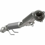 MagnaFlow direct-fit catalytic converter for 2013-2017 Ford 1.5 inch inlet/outlet stainless steel CARB compliant OBDII