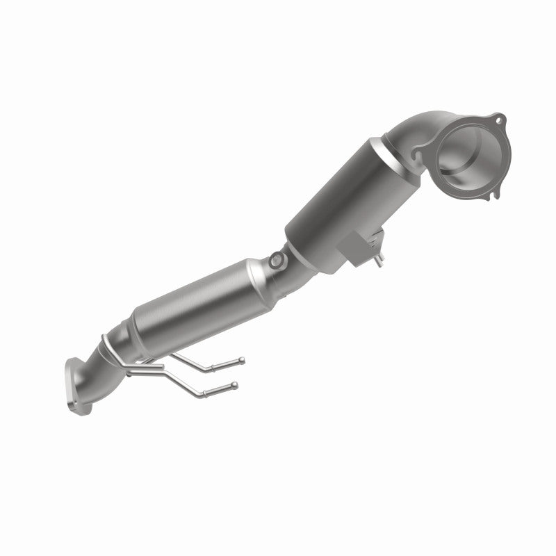MagnaFlow direct-fit catalytic converter for 2013-2017 Ford 1.5 inch inlet/outlet stainless steel CARB compliant OBDII