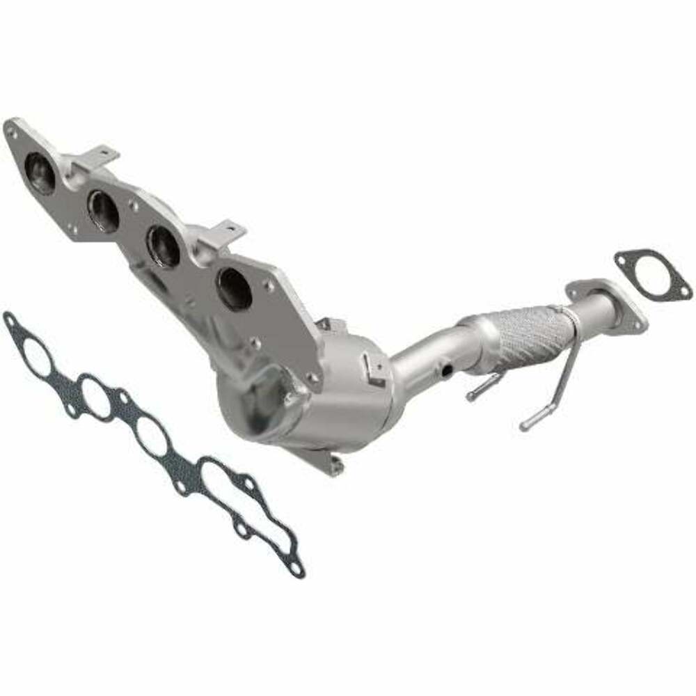 MagnaFlow direct-fit catalytic converter for 2013-2017 Ford 2.5 inch inlet/outlet stainless steel CARB compliant