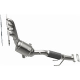 MagnaFlow direct-fit catalytic converter for 2013-2017 Ford 2.5 inch inlet/outlet stainless steel CARB compliant