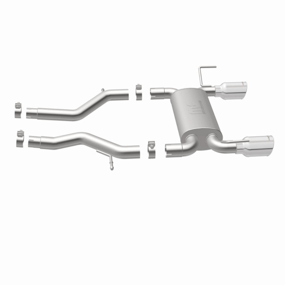 MagnaFlow axle-back exhaust system for 2013-2018 Cadillac stainless steel polished 15196
