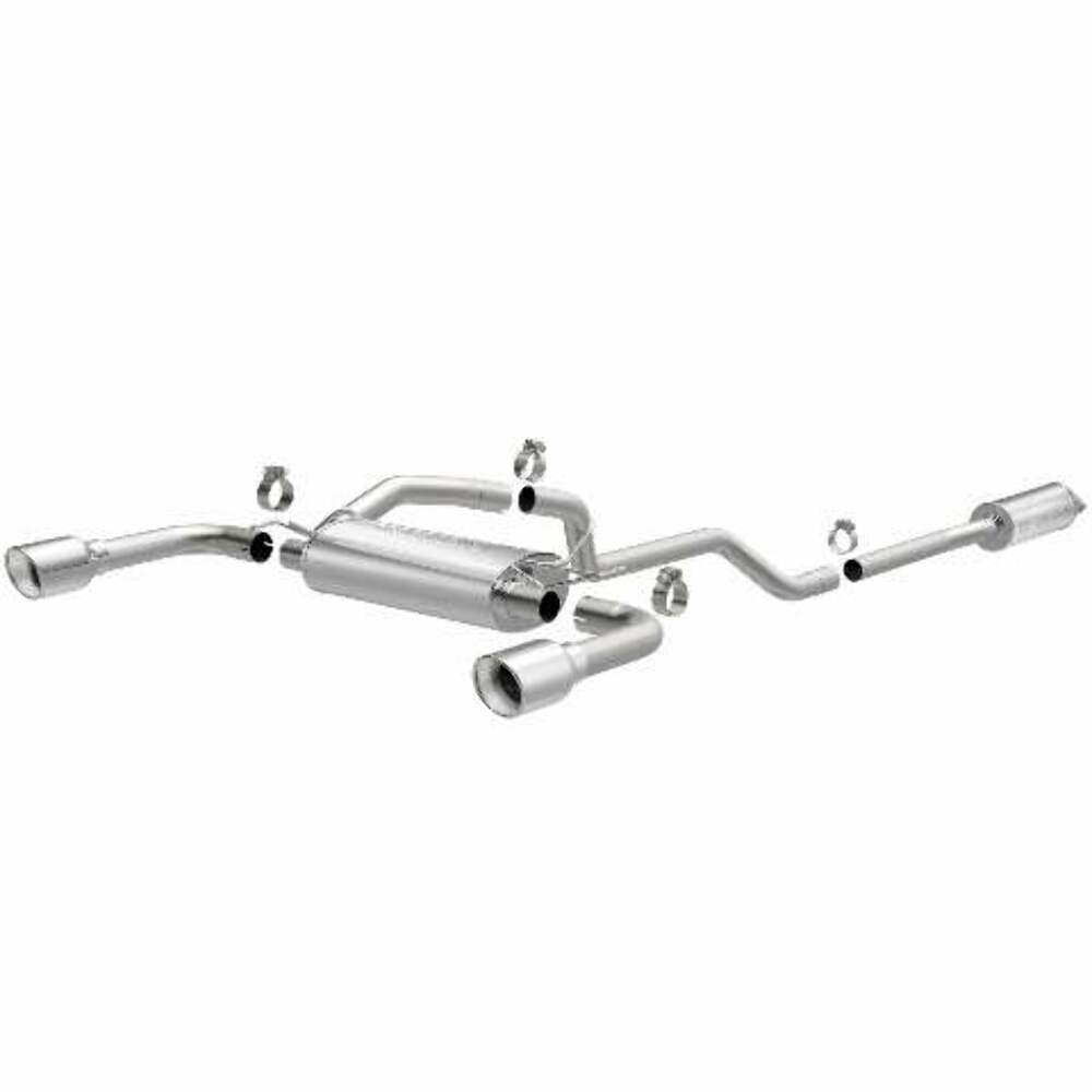 MagnaFlow cat-back exhaust system for 2013-2019 Ford stainless steel polished 15203