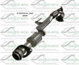 t 2013-2019 Nissan Pathfinder Catalytic Converter 18539 Davico Mfg