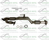 t 2013-2019 Nissan Pathfinder Catalytic Converter 18539 Davico Mfg