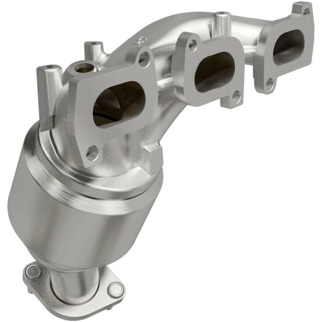 MagnaFlow direct-fit catalytic converter fits 2013-2015 Ford Explorer and Ford Police Interceptor Utility and 2013- Ford Explorer 3.5L stainless steel CARB compliant 5551997