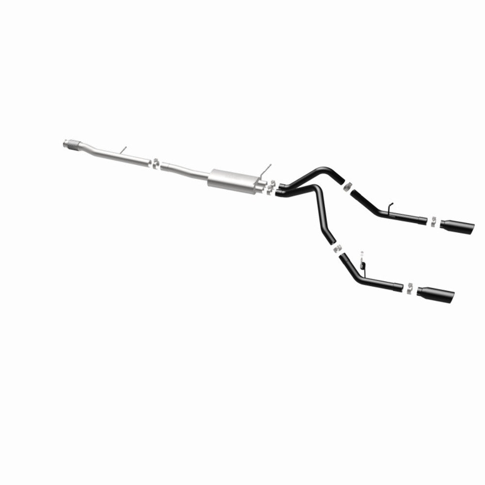MagnaFlow cat-back exhaust system for 2014-2018 Chevy Silverado 1500 stainless steel black 15361